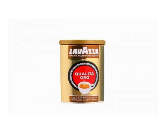 Lavazza ORO - кофе молотый 100% арабика, жестяная банка 250г