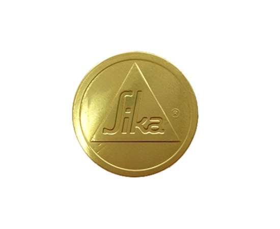 Шоколадные монеты с логотипом 25г, шоколад горький 72%, изображение 3