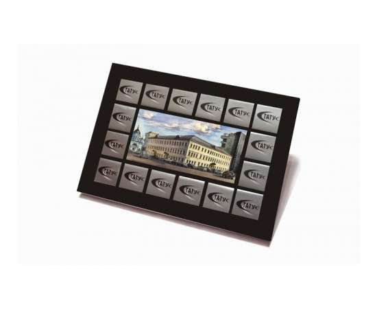 Шоколадный набор с логотипом клиента «Пенал-24» 120г из 24 шоколадок 5г