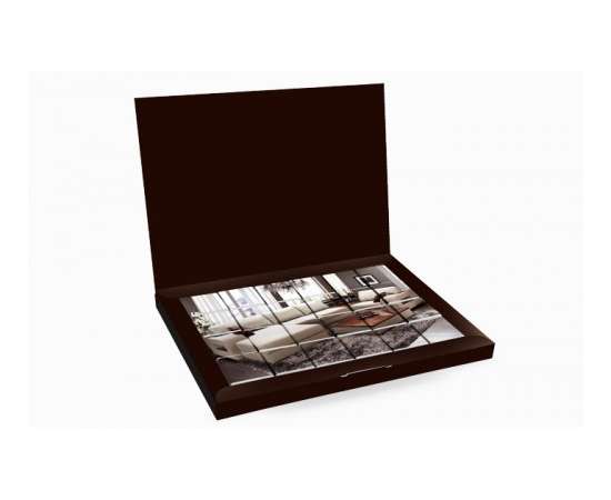 Подарочный шоколадный набор «Книга-24» 120г из 24 шоколадок 5г, изображение 3