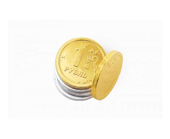 Шоколадные монеты с логотипом 6г, изображение 2
