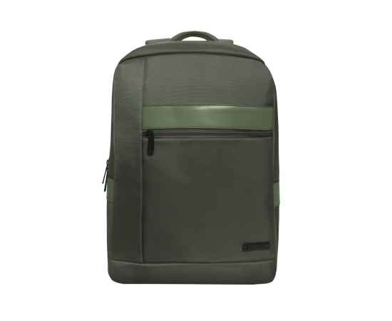 Рюкзак TORBER VECTOR с отделением для ноутбука 15,6', серо-зелёный, полиэстер 840D, 44 х 30 x 9,5 см