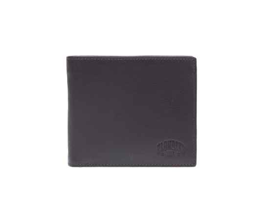 Бумажник KLONDIKE Claim, натуральная кожа в коричневом цвете, 12 х 2 х 10 см