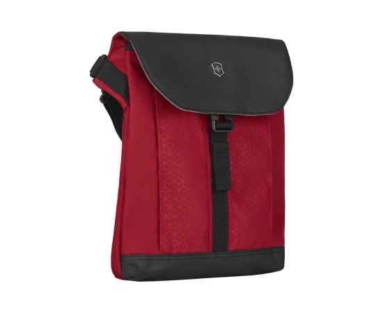 Сумка наплечная VICTORINOX Altmont Original Flapover Digital Bag, красная, нейлон, 26x10x30 см, 7 л, изображение 5