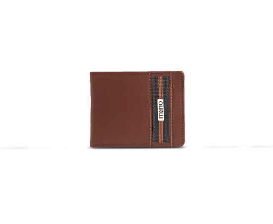 Бумажник Mano 'Don Leonardo', с RFID защитой, натуральная кожа в коньячном цвете, 10,5 х 2 х 8,5 см