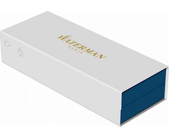 Шариковая ручка Waterman Carene, цвет: Contemporary white ST, стержень: Mblue, изображение 11