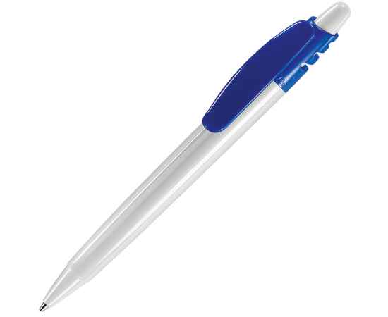 X-8, ручка шариковая, синий/белый, пластик, Цвет: белый, синий