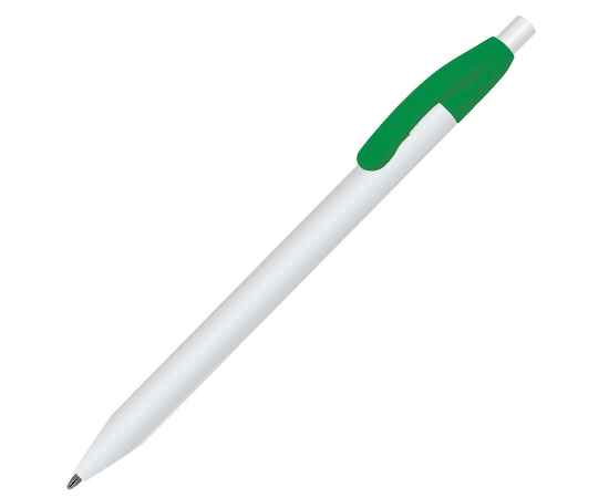 N1, ручка шариковая, зеленый/белый, пластик, Цвет: белый, зеленый, Размер: 9х145 мм