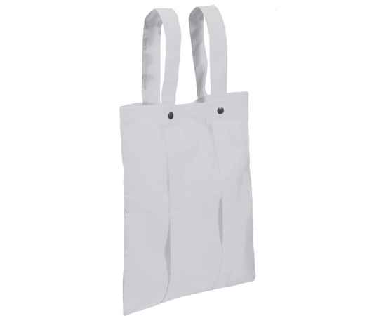Сумка-рюкзак 'Slider', белый, 36,7*40,8 см, материал нетканый 80г/м2, Цвет: белый