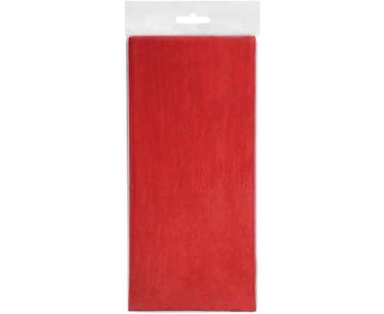 Упаковочная бумага 'Тишью', красный, 10 листов в упаковке, размер листа 50*75 см, Цвет: красный