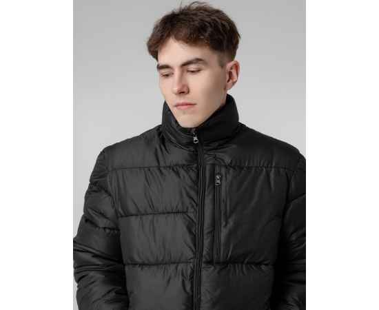 Куртка Unit Hatanga черная, размер S, Цвет: черный, Размер: S, изображение 6
