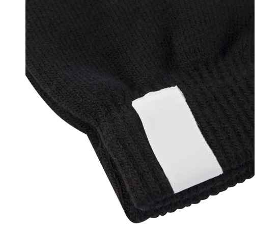 Сенсорные перчатки Scroll, черные, Цвет: черный, Размер: 10х22, изображение 3