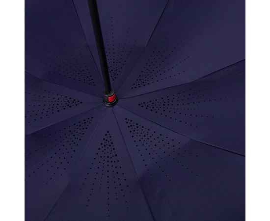 Зонт наоборот Unit Style, трость, темно-фиолетовый, Цвет: фиолетовый, Размер: Длина 78 см, изображение 3
