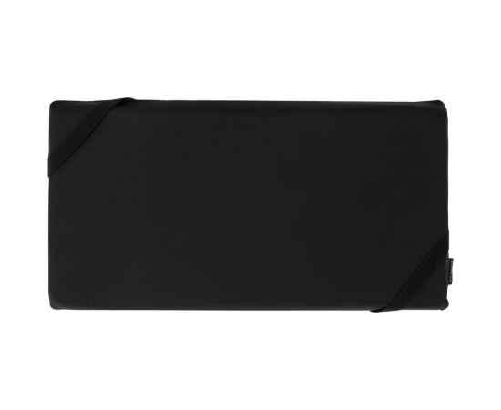 Дорожная подушка supSleep, черная, Цвет: черный, Размер: подушка под шею: 24х24х14 с, изображение 4