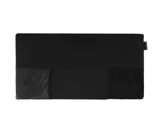 Дорожная подушка supSleep, черная, Цвет: черный, Размер: подушка под шею: 24х24х14 с, изображение 3