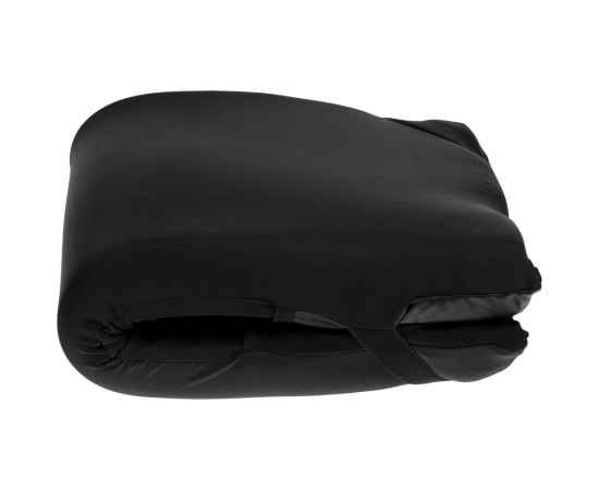 Дорожная подушка supSleep, черная, Цвет: черный, Размер: подушка под шею: 24х24х14 с, изображение 6