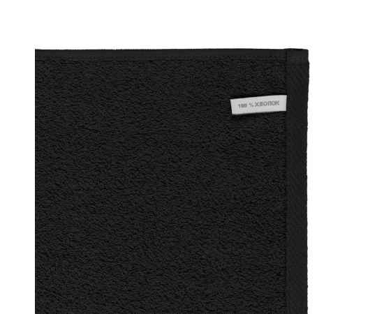 Полотенце Odelle, среднее, черное, Цвет: черный, Размер: 50х100 см, изображение 4