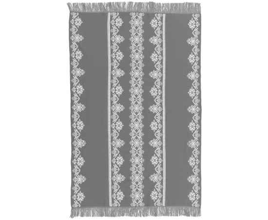 Плед Onego, серый, Цвет: серый, Размер: 110х160 см, изображение 2