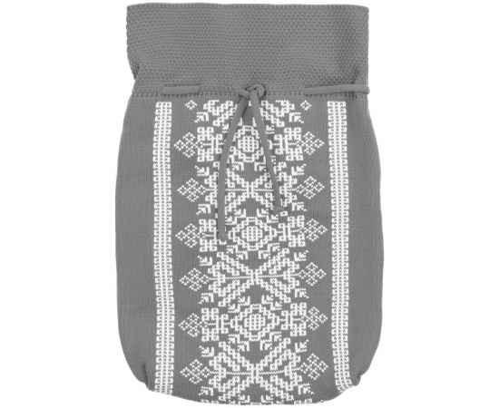 Сумка-рюкзак Onego, серая, Цвет: серый, Размер: 28х40 см, изображение 4