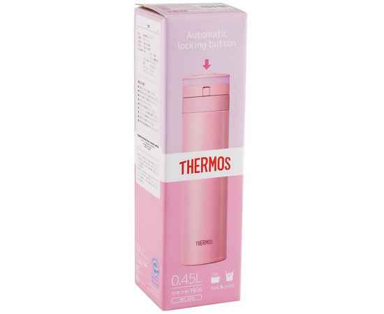 Термос Thermos JNS450, розовый, Цвет: розовый, Объем: 400, Размер: диаметр дна 6 с, изображение 3