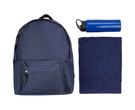 Набор Active, ver.2, синий, Цвет: синий, Размер: рюкзак: 28х40x14 см, изображение 2
