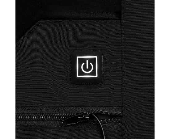 Куртка с подогревом Thermalli Pila, черная, размер S, Цвет: черный, Размер: S, изображение 9