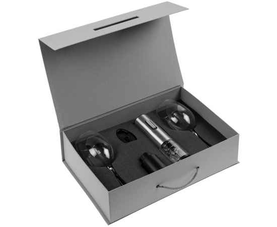 Набор Wine Case, серый, Цвет: серый, Размер: коробка: 35, изображение 2