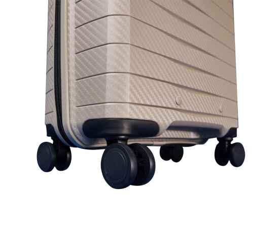Чемодан Lightweight Luggage M, бежевый, Цвет: бежевый, Объем: 54, Размер: 65x45x26 см, изображение 5