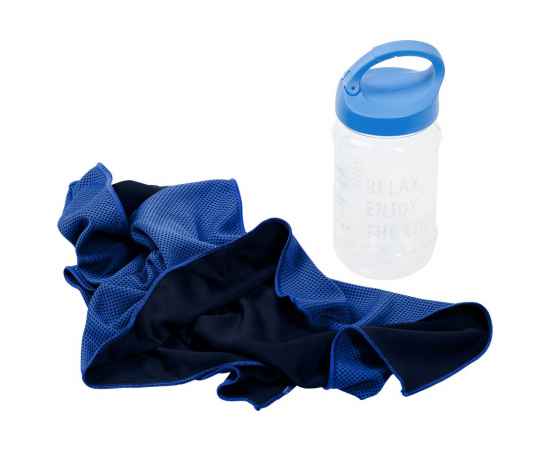 Охлаждающее полотенце Weddell, синее