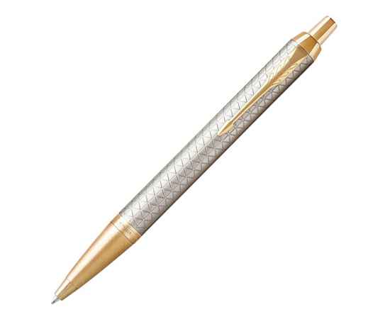 Ручка шариковая Parker IM Premium, 1931687, Цвет: серый,золотистый,серебристый