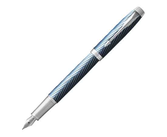 Перьевая ручка Parker IM Premium, F, 2143651, Цвет: голубой,серебристый
