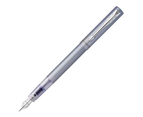 Перьевая ручка Parker Vector, F/M, 2159750, Цвет: серебристый,серый