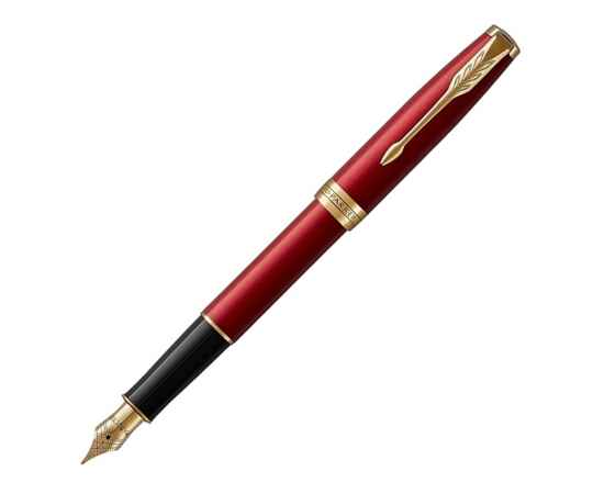 Перьевая ручка Parker Sonnet, F, 1931473, Цвет: красный,черный,золотистый