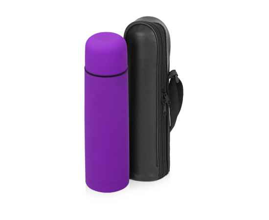 Термос Ямал Soft Touch с чехлом, 716001.28p, Цвет: фиолетовый, Объем: 500