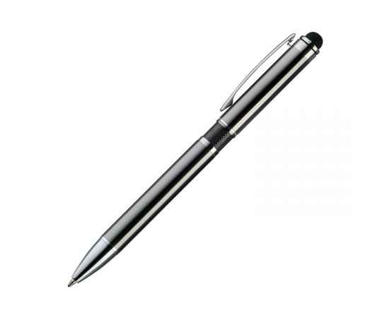 Шариковая ручка iP, черная, Цвет: серый, черный, Размер: 12x140x8