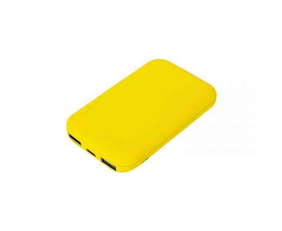 Внешний аккумулятор Velutto 5000 mAh, желтый, Цвет: желтый, Размер: 114x114x24