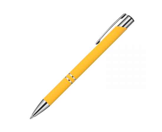 Шариковая ручка Alpha, желтая, Цвет: желтый, Размер: 11x135x8