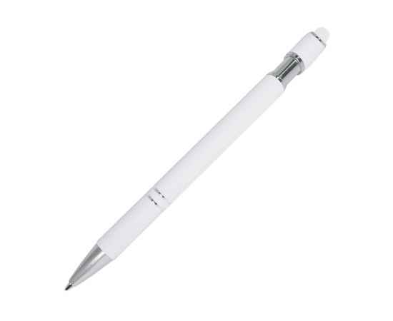 Шариковая ручка Comet, белая (белый стилус), Цвет: белый, серебряный, Размер: 12x140x7