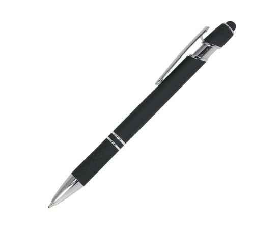 Шариковая ручка Comet, черная, Цвет: черный, серебряный, Размер: 12x140x7