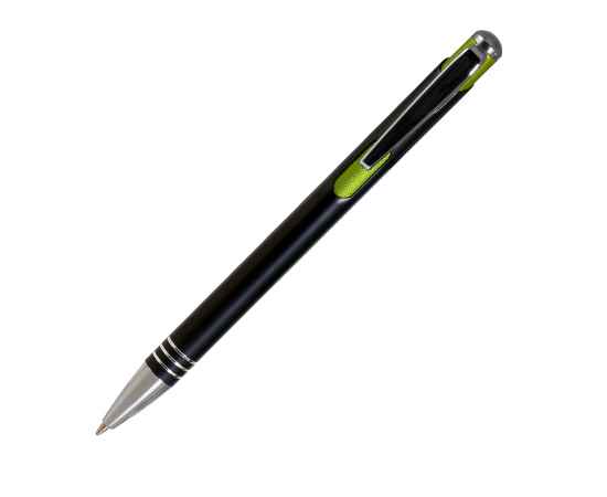 Шариковая ручка Bello, черная/оливковая, Цвет: черный, зеленый, Размер: 11x136x9