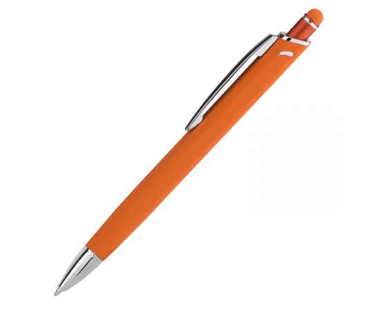Шариковая ручка Quattro, оранжевая, Цвет: оранжевый, Размер: 13x138x8