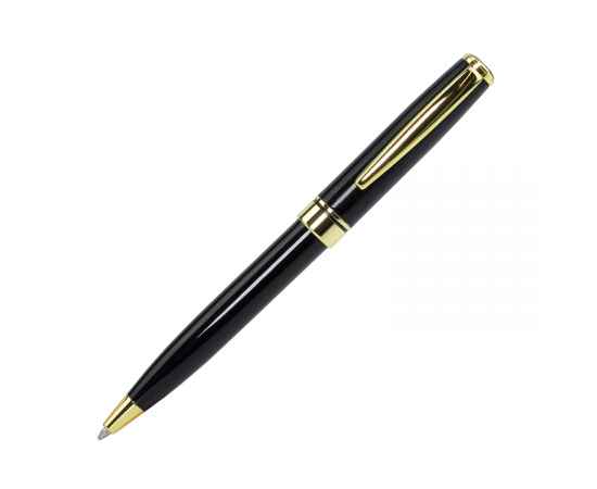 Шариковая ручка Tesoro, черная/позолота, Цвет: черный, золотой, Размер: 14x130x9