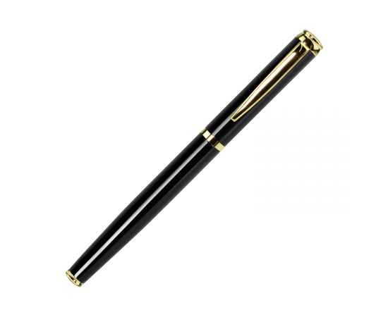Ручка-роллер Sonata черная/позолота, Цвет: черный, золотой, Размер: 15x137x11