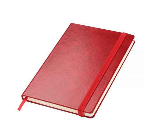Ежедневник Vegas BtoBook недатированный, красный (без упаковки, без стикера), Цвет: красный, бежевый, бежевый, бежевый, красный, Размер: 145x212x15
