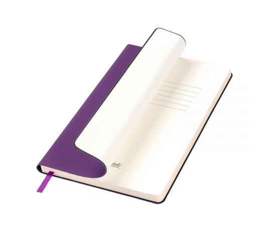 Ежедневник Spark недатированный, фиолетовый (без упаковки, без стикера), Цвет: фиолетовый, бежевый, бежевый, бежевый, Размер: 213x143x15