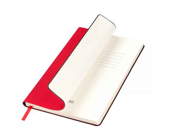 Ежедневник Spark недатированный, красный (без упаковки, без стикера), Цвет: красный, бежевый, бежевый, бежевый, Размер: 213x143x15