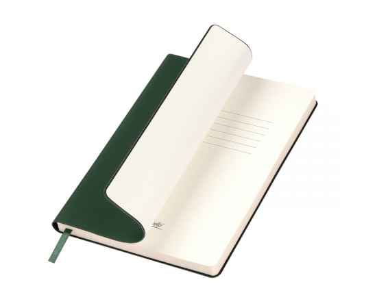 Ежедневник Spark недатированный, зеленый (без упаковки, без стикера), Цвет: зеленый, бежевый, бежевый, бежевый, Размер: 213x143x15