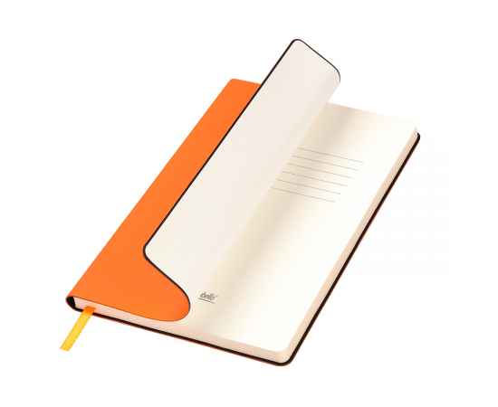 Ежедневник Spark недатированный, оранжевый (без упаковки, без стикера), Цвет: оранжевый, бежевый, бежевый, бежевый, Размер: 213x143x15