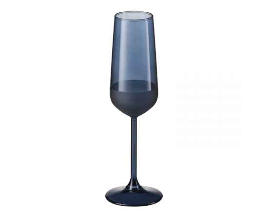 Бокал для шампанского Sapphire, синий, Цвет: синий, Объем: 195, Размер: 72x72x232