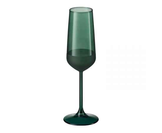 Бокал для шампанского Emerald, зеленый, Цвет: зеленый, Объем: 195, Размер: 72x72x232